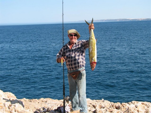 Graham with a Shark Mack